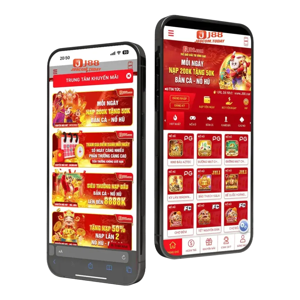 Biểu tượng tiện lợi và truy cập nhanh trên ứng dụng 888l